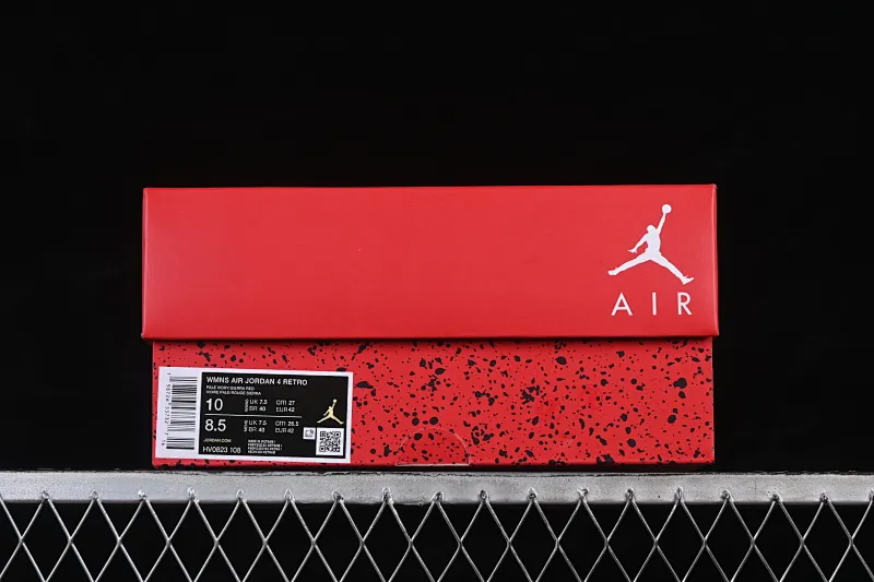 All categories Air Jordan Jordan series basketball shoes Air Jordan 4 TK version Air Jordan 4 Retro "Valentine's Day" AJ4 Joe 4 Red Valentine's Day HV0823-108